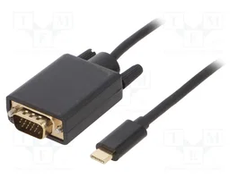 AKYGA Adaptador USB-C a D-Sub 15pin HD, 1,8m
