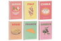 DKD Home Decor Caja Libro de Cartón Ciudades Surtido de 6 Unidades