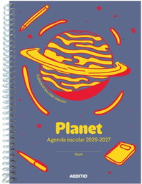 ADDITIO Agenda Escolar Planet A5 26-27 Semana Vista Catalán