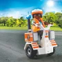 Playmobil 70052 - Juego de Figura City Life 'Primeros Auxilios y Segway', Set de Juguete con 27 Piezas para Niños a Partir de 4 Años