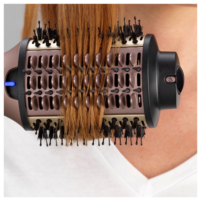 BaByliss Air Power Volume Cepillo de Aire Caliente 1000W Champán
