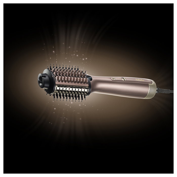 BaByliss Air Power Volume Cepillo de Aire Caliente 1000W Champán