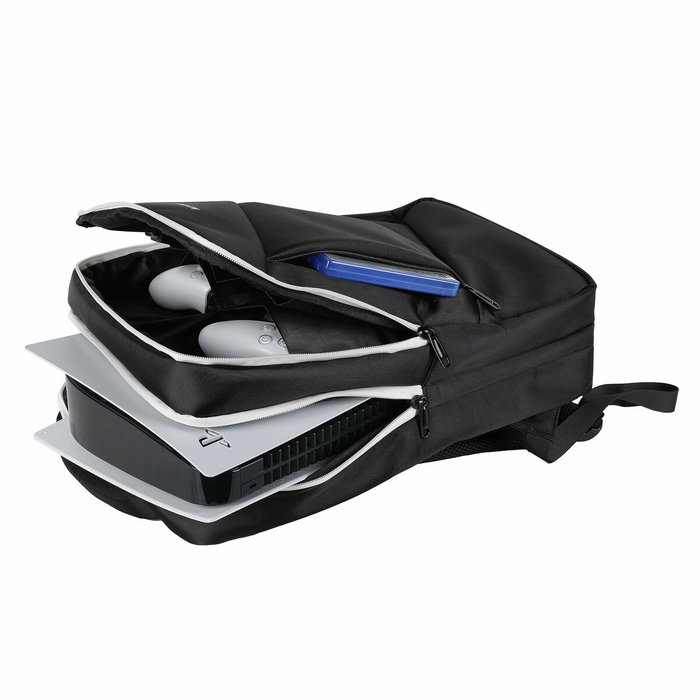 Konix Mythics Titan Mochila de transporte para PS5 y accesorios - Blanco y negro Konix Mythics Titan Mochila de transporte para PS5 y accesorios - Blanco y negro