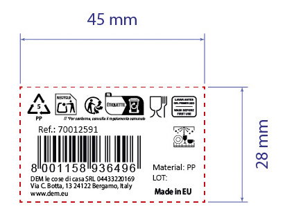 Inde Ensaladera Elian 1.6 Litros, Capacidad 1600 ml, Cuenco de Ensalada 19.2 cm de Diámetro y 9 cm de Alto (12 Unidades)