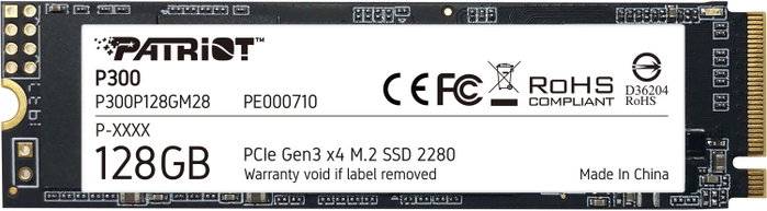 Patriot P300 128 GB M.2 NVMe SSD