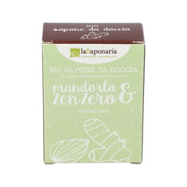 LA SAPONARIA Jabón en pastilla almendra y jengibre 100gr. la SAPONARIA