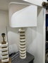 DKD Home Decor Lámpara de Sobremesa Acero y Mármol Dorado