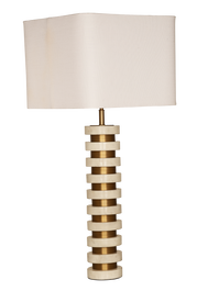 DKD Home Decor Lámpara de Sobremesa Acero y Mármol Dorado