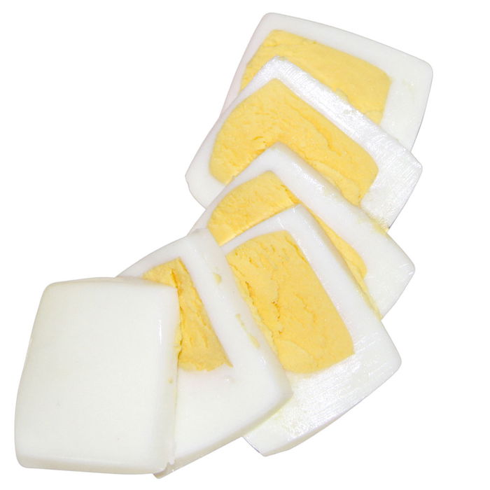 Saveur et Degustation Molde Huevo Cuadrado para Huevos Originales y Rellenos, Colores Surtidos