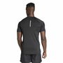 Camiseta de Manga Corta Hombre Adidas Essentials Gym+ Negro