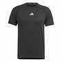 Camiseta de Manga Corta Hombre Adidas Essentials Gym+ Negro