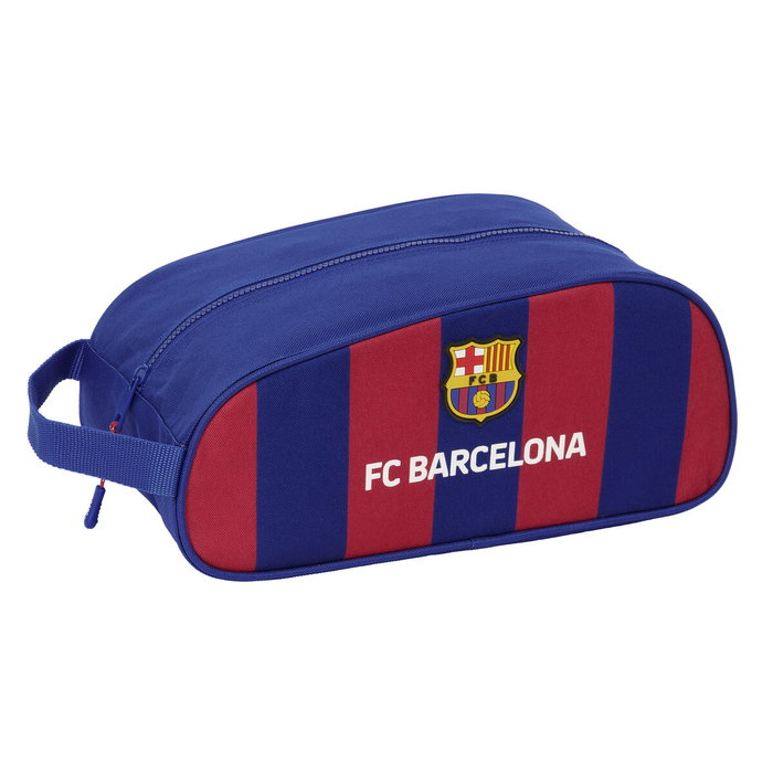Zapatillero de Viaje F.C. Barcelona Granate Azul marino 34 x 15 x 18 cm Zapatillero de Viaje F.C. Barcelona Granate Azul marino 34 x 15 x 18 cm