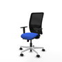 PIQUERAS Y CRESPO Silla de oficina Zulema Azul/Negro con Mecanismo Sincro/Traslack