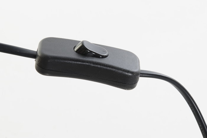 DKD Home Decor Lámpara Sobremesa Vintage Negro Natural 14 x 50 x 30 cm (4 Unidades) DKD Home Decor Lámpara Sobremesa Vintage Negro Natural 14 x 50 x 30 cm (4 Unidades)