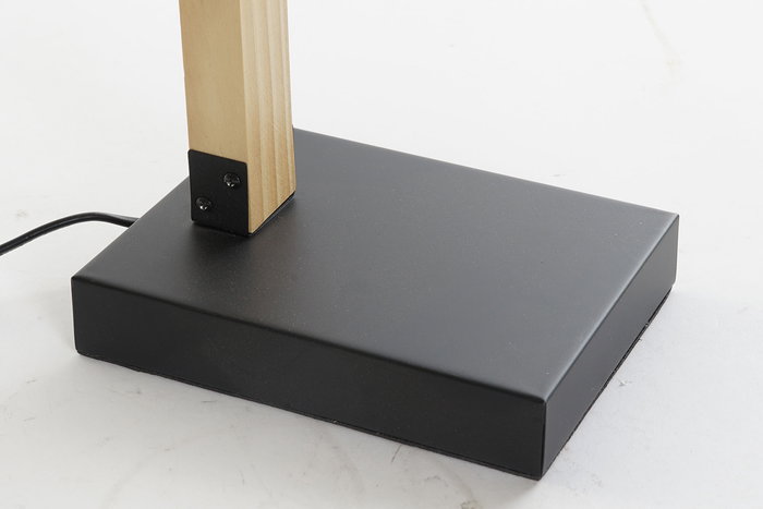 DKD Home Decor Lámpara Sobremesa Vintage Negro Natural 14 x 50 x 30 cm (4 Unidades) DKD Home Decor Lámpara Sobremesa Vintage Negro Natural 14 x 50 x 30 cm (4 Unidades)