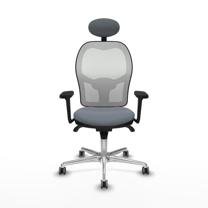 PIQUERAS Y CRESPO Silla de oficina Jorquera Gris y Blanco PIQUERAS Y CRESPO Silla de oficina Jorquera Gris y Blanco