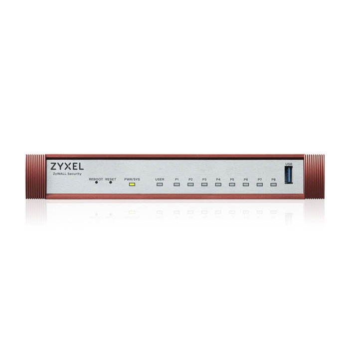 Zyxel USG Flex 100HP Firewall con 8 puertos Gigabit y PoE+