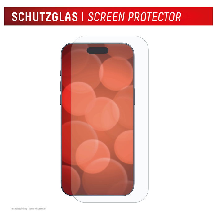 Displex Protector de Pantalla de Vidrio Templado para iPhone 16 Pro Transparente 10H