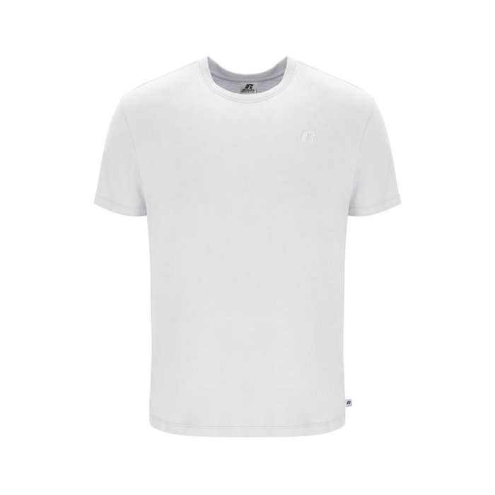 Camiseta de Manga Corta Hombre Russell Athletic Amt A30011 Blanco Camiseta de Manga Corta Hombre Russell Athletic Amt A30011 Blanco
