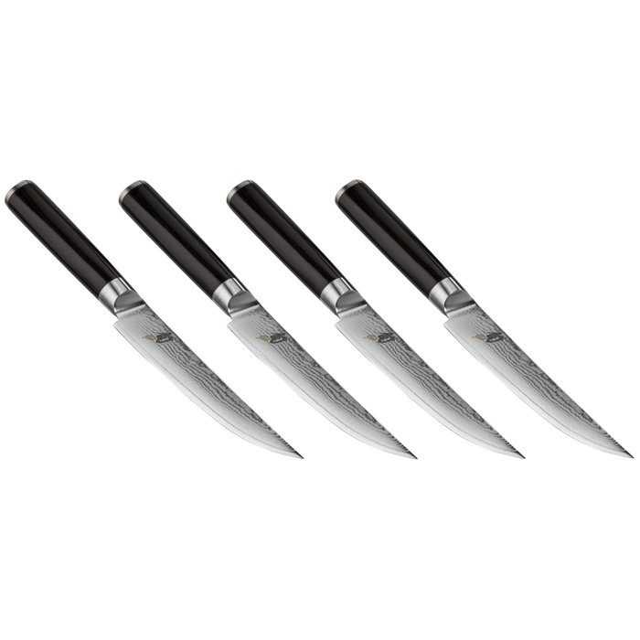 Kai Shun Classic Set de cuchillos para carne DM-S400 con mango de madera pakka Kai Shun Classic Set de cuchillos para carne DM-S400 con mango de madera pakka
