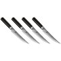 Kai Shun Classic Set de cuchillos para carne DM-S400 con mango de madera pakka