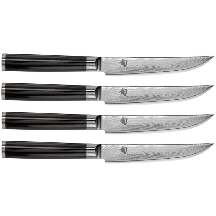 Kai Shun Classic Set de cuchillos para carne DM-S400 con mango de madera pakka Kai Shun Classic Set de cuchillos para carne DM-S400 con mango de madera pakka