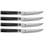 Kai Shun Classic Set de cuchillos para carne DM-S400 con mango de madera pakka