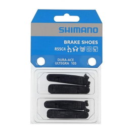 Shimano Juego de zapatas R55C4 para pinza BR-M9000/7900 Negro 2 pares