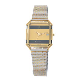 Tetra Reloj Tetra 1128-A Dorado y Gris
