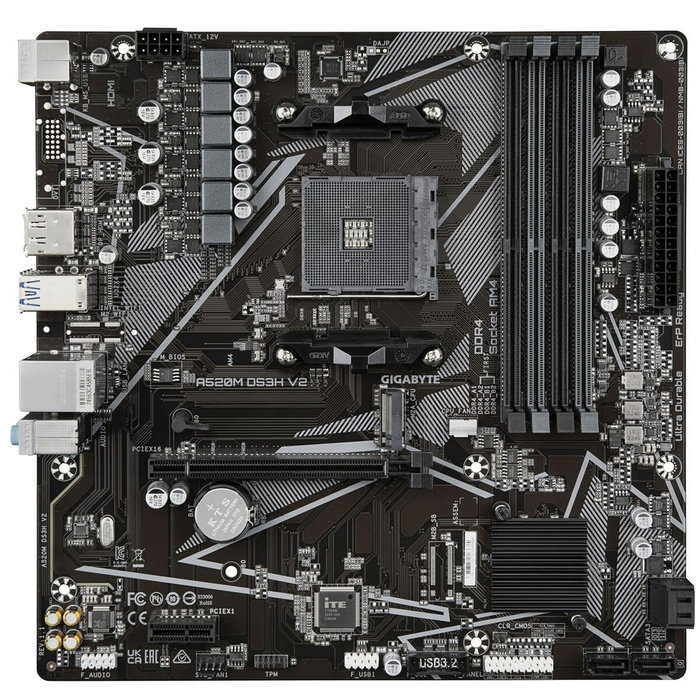 Gigabyte A520M DS3H V2 Micro ATX Gigabyte A520M DS3H V2 Micro ATX