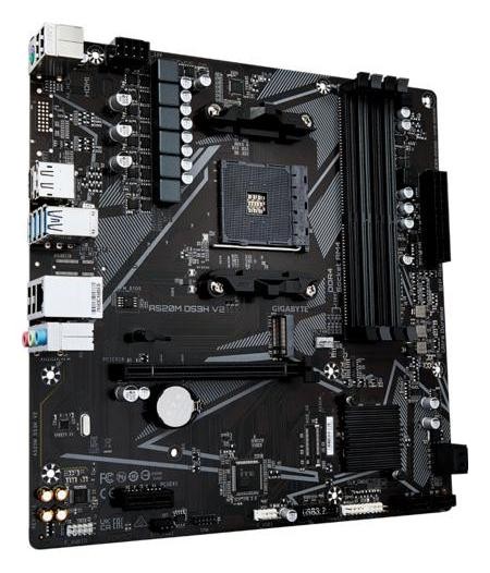 Gigabyte A520M DS3H V2 Micro ATX Gigabyte A520M DS3H V2 Micro ATX