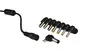 Tacens Cargador Universal Anima ANBP100 100W con 8 Conectores y USB