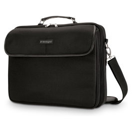Kensington Maletín SP30 Clamshell Case para Portátiles de 15,6 pulgadas, Negro