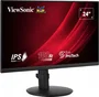 ViewSonic VG2408A Monitor 24 Pulgadas Full HD IPS 100Hz con Altavoces, Ajuste de Altura/Pivote/Giro/Inclinación, HDMI 1.4, DisplayPort 1.2, VGA, VESA 100x100, Negro