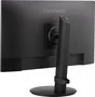 ViewSonic VG2408A Monitor 24 Pulgadas Full HD IPS 100Hz con Altavoces, Ajuste de Altura/Pivote/Giro/Inclinación, HDMI 1.4, DisplayPort 1.2, VGA, VESA 100x100, Negro