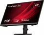 ViewSonic VG2408A Monitor 24 Pulgadas Full HD IPS 100Hz con Altavoces, Ajuste de Altura/Pivote/Giro/Inclinación, HDMI 1.4, DisplayPort 1.2, VGA, VESA 100x100, Negro