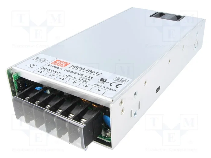 MEAN WELL HRPG-450-48 Fuente de alimentación de 456W 48VDC MEAN WELL HRPG-450-48 Fuente de alimentación de 456W 48VDC