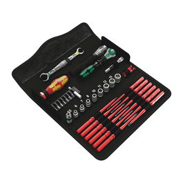 Wera Kraftform Kompakt W1 Wartung. Kit de Herramientas 35 Piezas con Bolsa