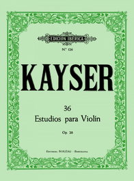 36 estudios op.20, Heinrich Kayser - BOILEAU