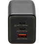 Acer Cargador GaN 100W con 2x USB-C y 1x USB-A y Enchufes EU/UK