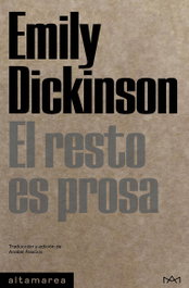 El resto es prosa, Emily Dickinson - ALTAMAREA