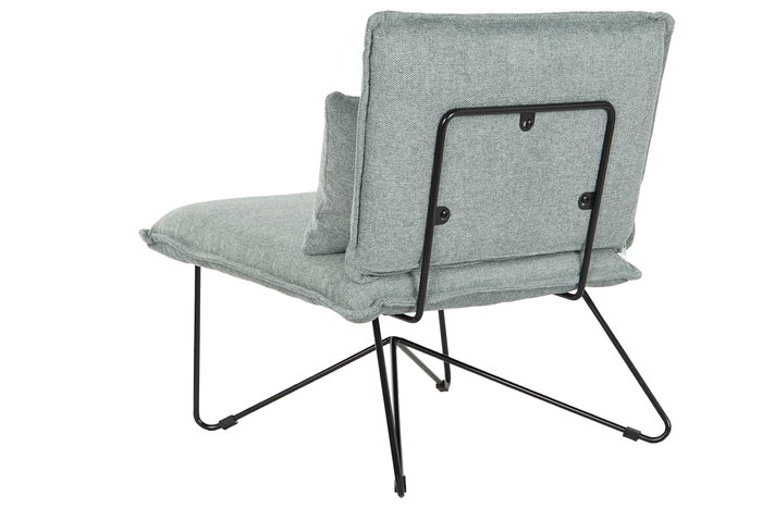 DKD Home Decor Sillón Urban Negro 78 x 75 x 66 cm
