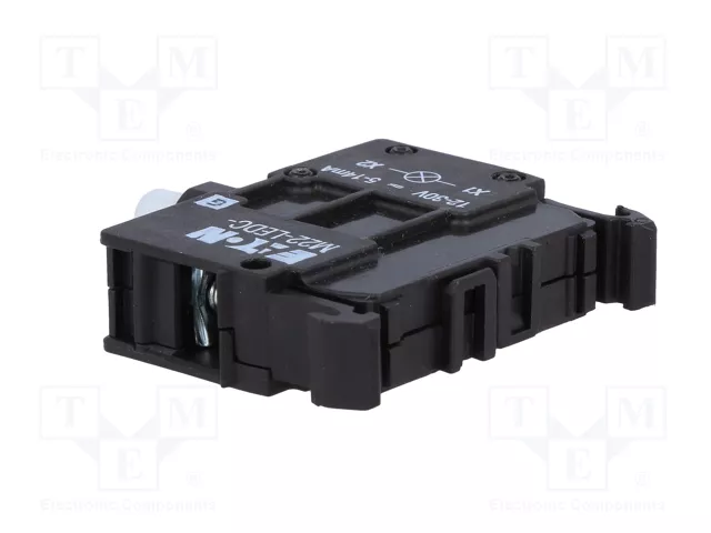 Eaton M22-LEDC-G Elemento Luminoso Verde 12-30V AC/DC Montaje en Fondo con Conexión por Tornillo Eaton M22-LEDC-G Elemento Luminoso Verde 12-30V AC/DC Montaje en Fondo con Conexión por Tornillo