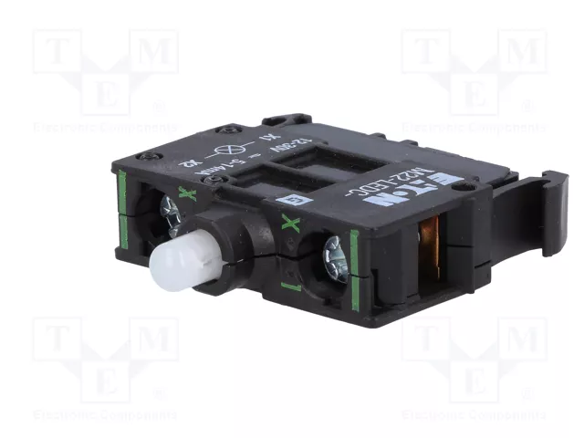 Eaton M22-LEDC-G Elemento Luminoso Verde 12-30V AC/DC Montaje en Fondo con Conexión por Tornillo Eaton M22-LEDC-G Elemento Luminoso Verde 12-30V AC/DC Montaje en Fondo con Conexión por Tornillo