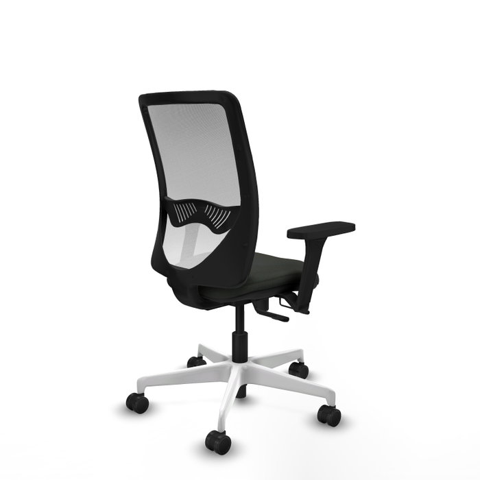 PIQUERAS Y CRESPO Silla de oficina Zulema con mecanismo Sincro/Traslack, Brazos 3D y Malla Blanca PIQUERAS Y CRESPO Silla de oficina Zulema con mecanismo Sincro/Traslack, Brazos 3D y Malla Blanca