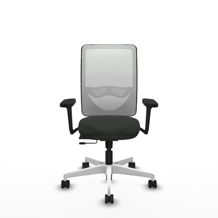 PIQUERAS Y CRESPO Silla de oficina Zulema con mecanismo Sincro/Traslack, Brazos 3D y Malla Blanca PIQUERAS Y CRESPO Silla de oficina Zulema con mecanismo Sincro/Traslack, Brazos 3D y Malla Blanca