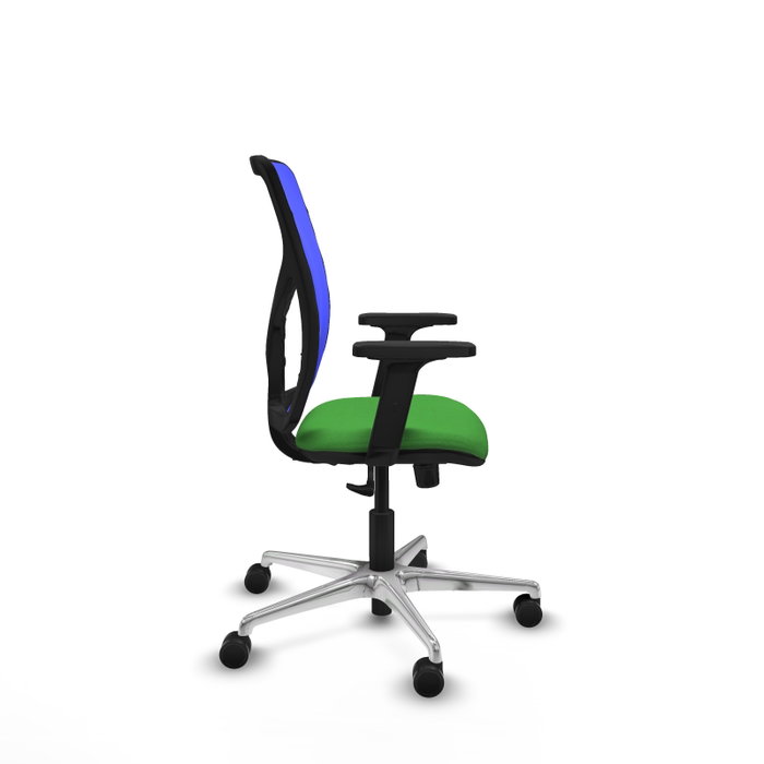 PIQUERAS Y CRESPO Silla de oficina Motilla con mecanismo Sincro, Verde y Azul PIQUERAS Y CRESPO Silla de oficina Motilla con mecanismo Sincro, Verde y Azul