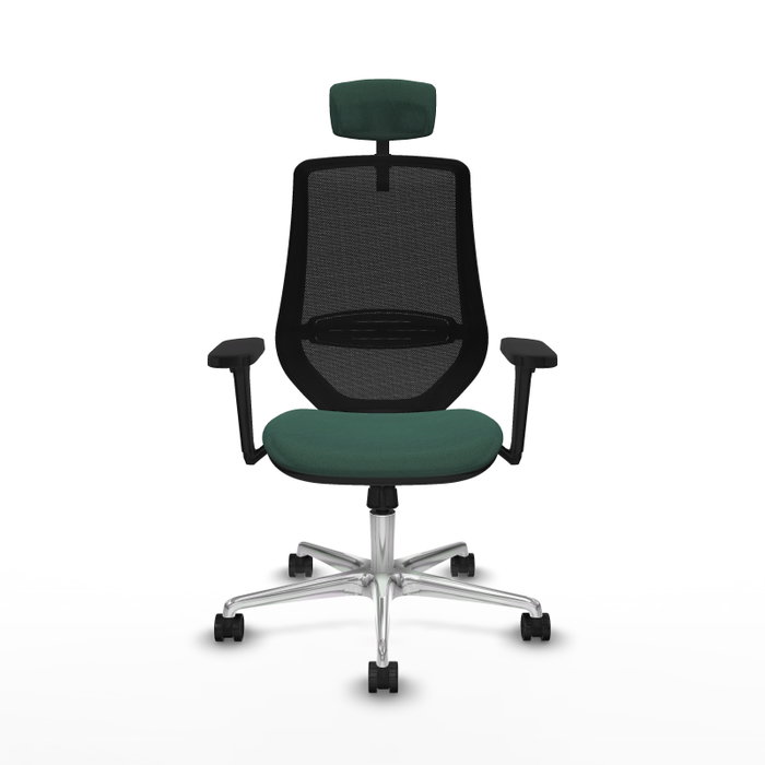 PIQUERAS Y CRESPO Silla de oficina Mardos con mecanismo Sincro, Verde botella y Negro PIQUERAS Y CRESPO Silla de oficina Mardos con mecanismo Sincro, Verde botella y Negro