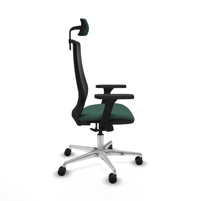 PIQUERAS Y CRESPO Silla de oficina Mardos con mecanismo Sincro, Verde botella y Negro PIQUERAS Y CRESPO Silla de oficina Mardos con mecanismo Sincro, Verde botella y Negro