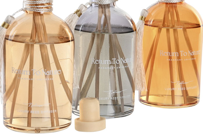 DKD Home Decor Ambientador Mikado Cristal Nature 200 ml DKD Home Decor Ambientador Mikado Cristal Nature 200 ml